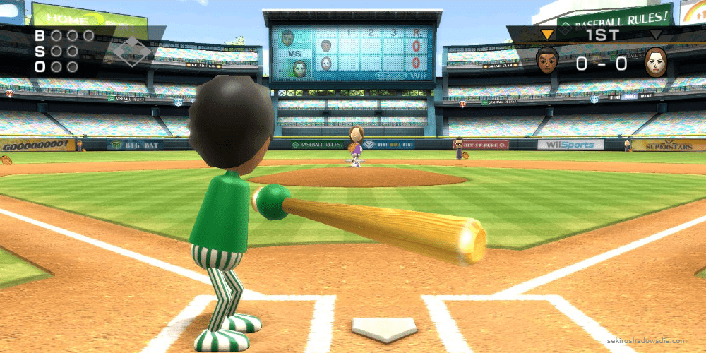 Wii Sports Baseball game